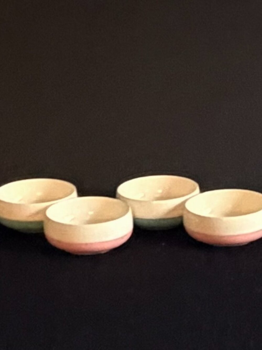 Vintage Bopp Decker Vacron Insulated Tall Cearal/Soup Bowls Set Of 4